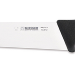 Putzmesser mit breiter Form und schwarzem Kunststoffgriff