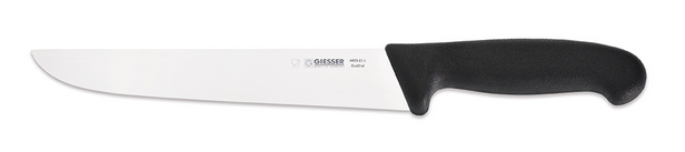 Putzmesser breite Form, Putzmesser mit breiter Form und schwarzem Kunststoffgriff – Bild 1